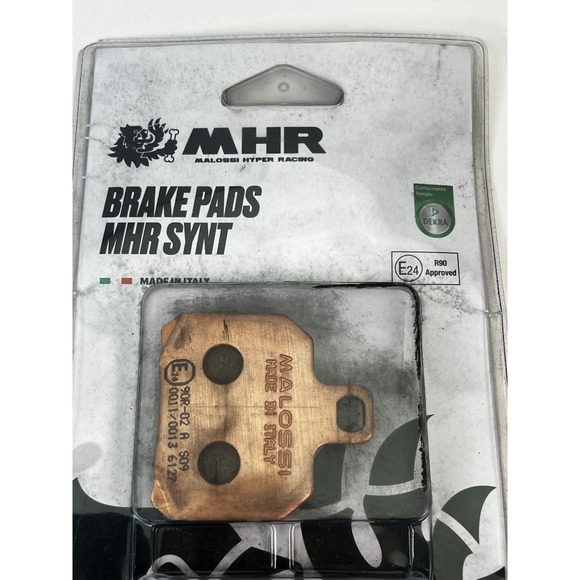 Malossi MHR Synt Brake Pads Scooter‎ Motorcycle Pads 6215017BS New - Picture 2 of 5